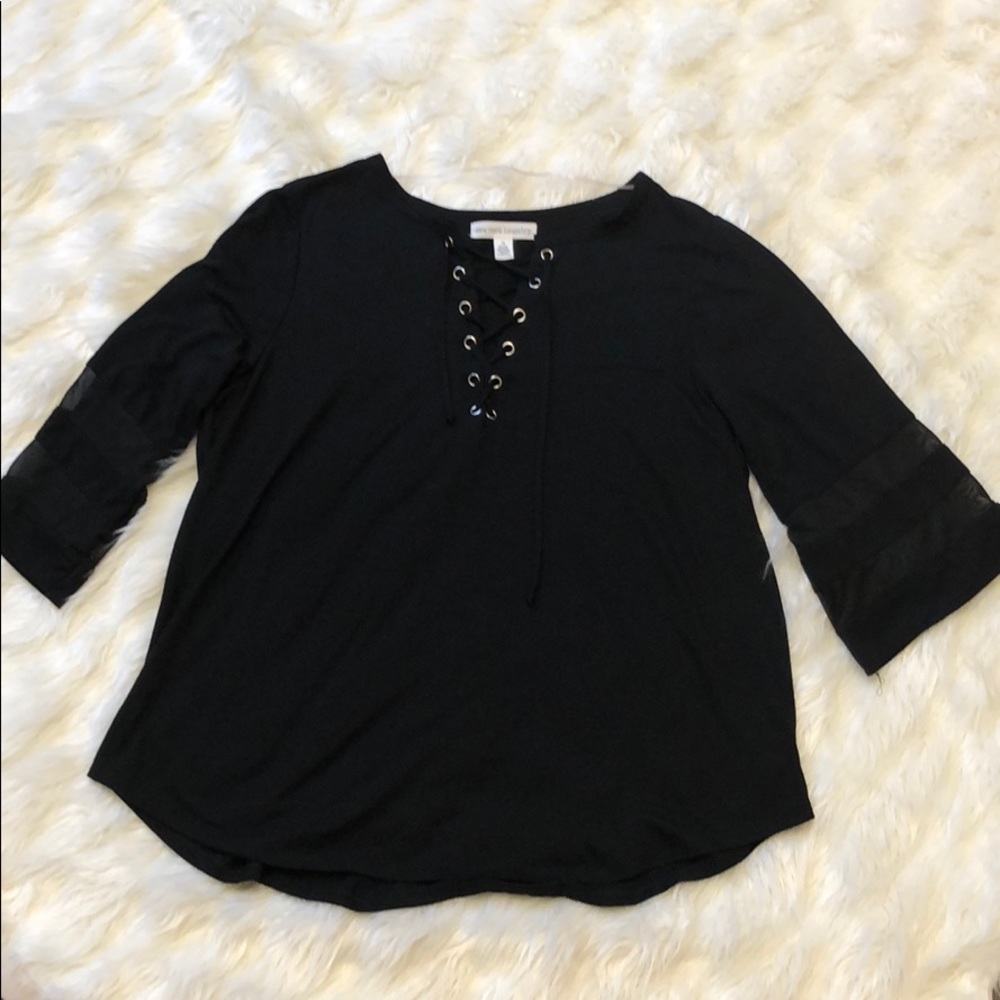 New York Laundry T-shirt Blouse